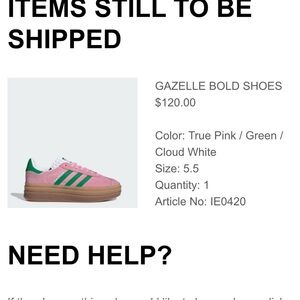 Adidas Gazelle Bold Shoes